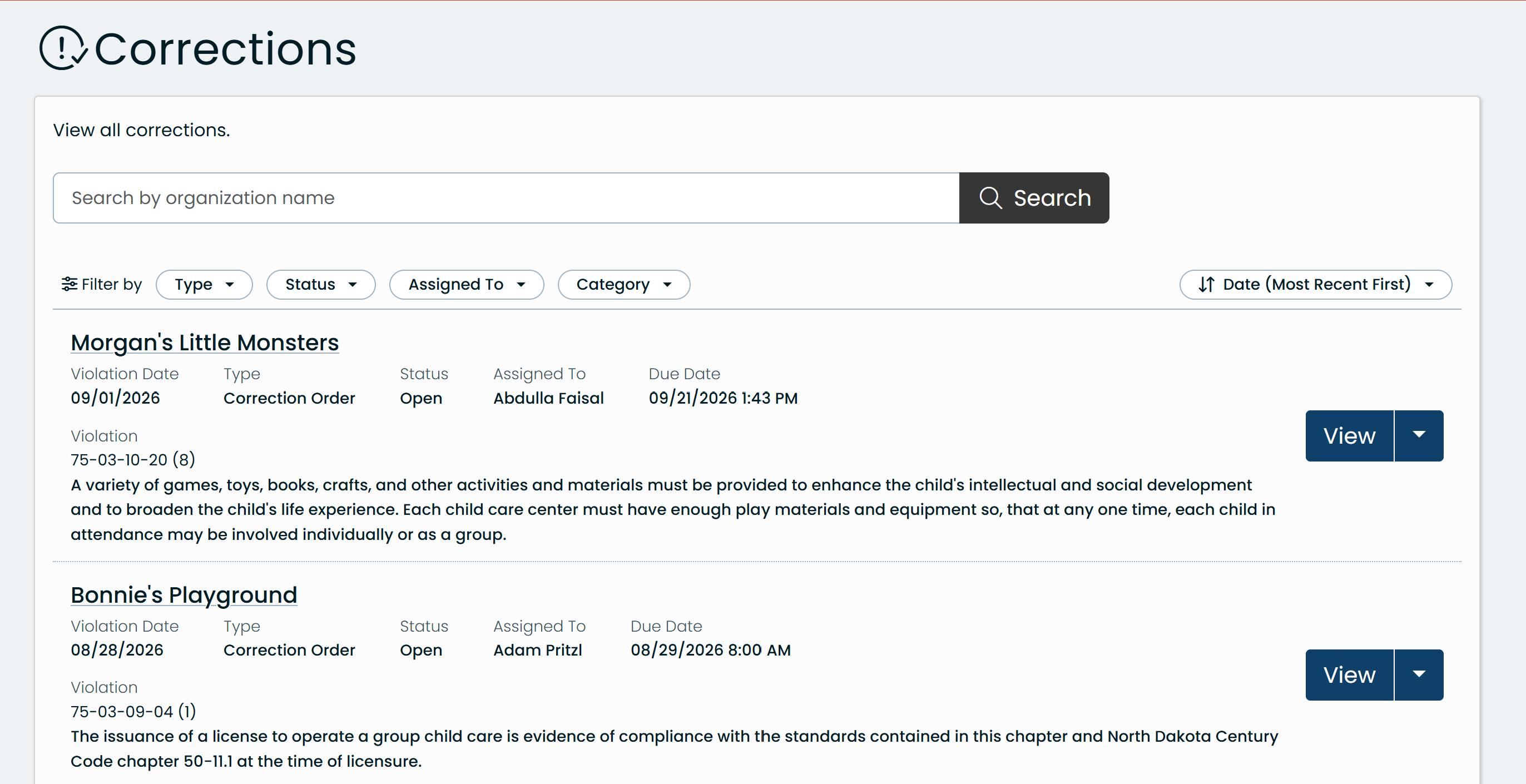 The data list pattern in production
