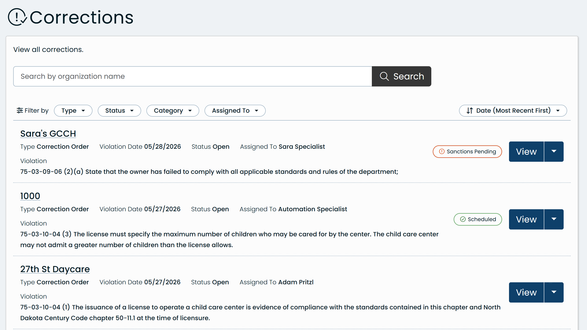 Mobile view of the redesigned dashboard with clean layout, simple navigation, and modernized UI