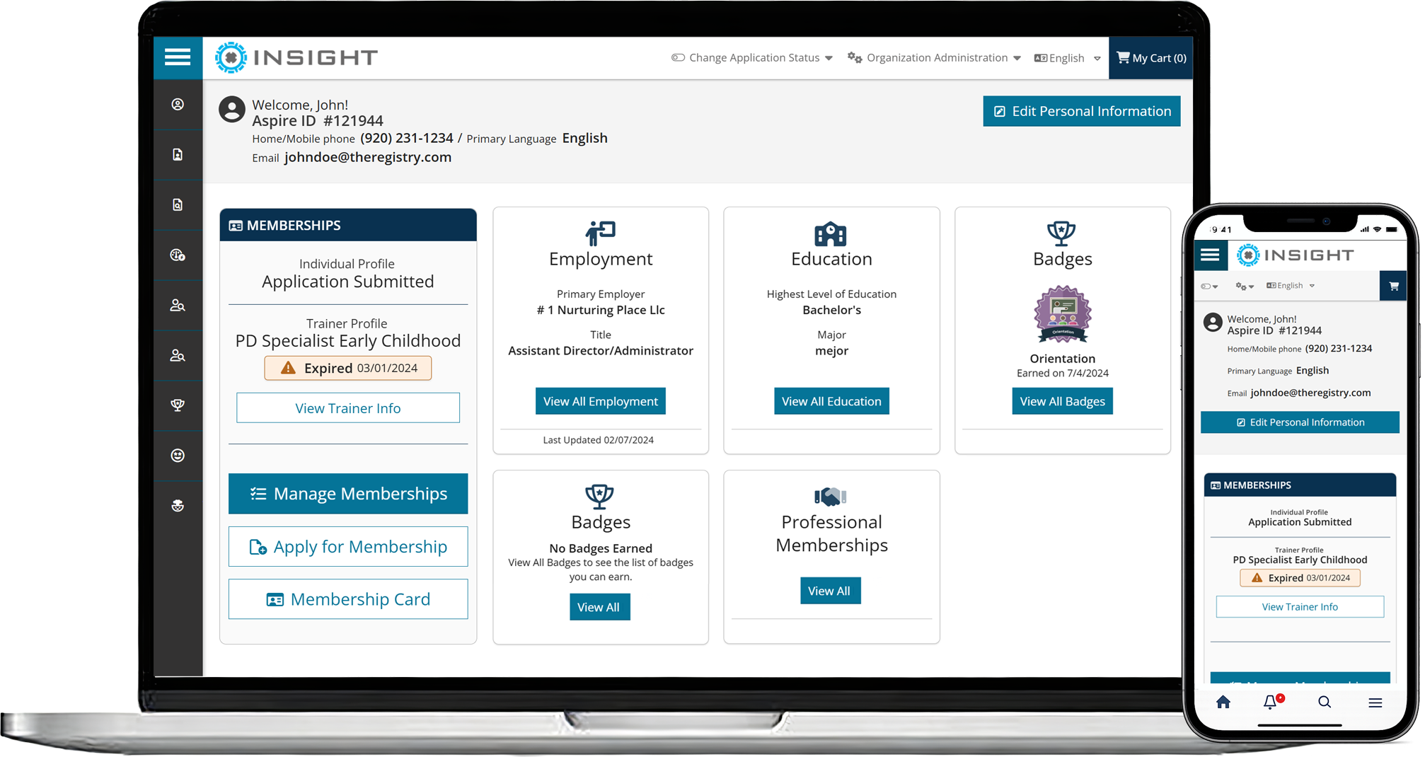 Registry v7 profile